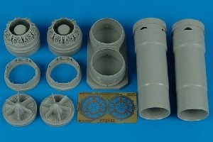 Aires 2112 BAE Lightning F.3/F.6 exhaust nozzles 1/32 TRUMPETER