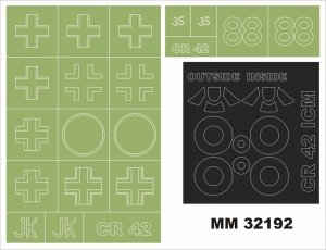 Montex MM32192 Fiat CR-42 LW 1/32