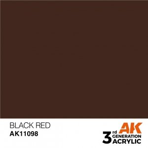 AK Interactive AK11098 BLACK RED – STANDARD 17ml