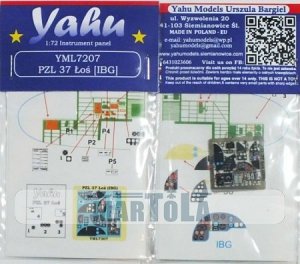 Yahu YML7207 PZL 37 Łoś 1:72