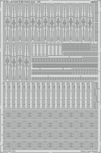 Eduard 32432 Lancaster B Mk. I bomb racks 1/32 HONG KONG MODELS