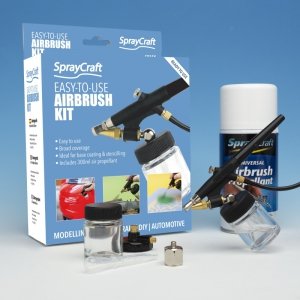 SprayCraft SP15K Easy-To-Use Airbrush Kit 0,8 mm