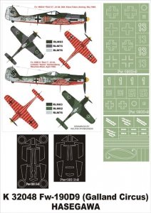 Montex K32048 Fw-190D9 (Galland Cirrus) 1/32