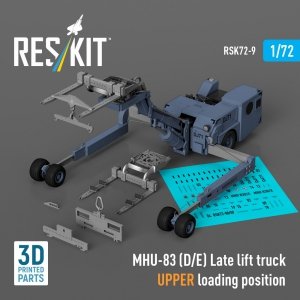 RESKIT RSK72-0009 MHU-83 (D/E) Late lift truck UPPER loading position (3D Printed model kit) (1/72)