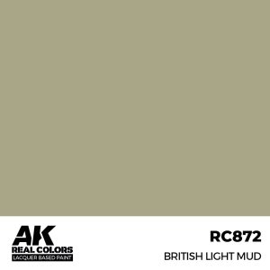 AK Interactive RC872 British Light Mud 17 ml
