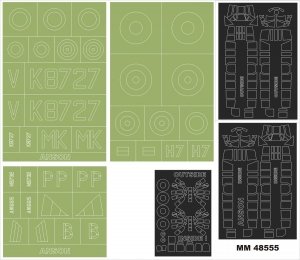 Montex MM48555 AVRO ANSON for AIRFIX A09191 1/48