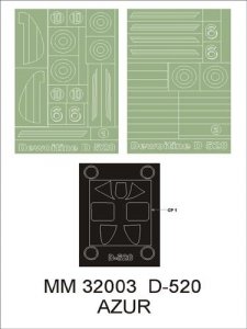 Montex MM32003 D-520 Azur 1:32