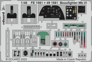 Eduard FE1561 Beaufighter Mk.VI for REVELL 1/48