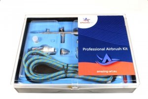Amazing Art Aerograf AA-186K (15658) zestaw - dysze 0.2 mm, 0.5 mm, 0.8 mm