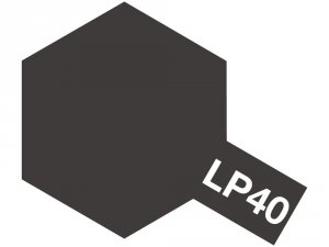 Tamiya 82140 LP-40 Metallic black 10ml