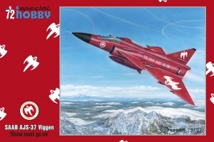 Special Hobby 72497 AJ-37 Viggen 'Show Must Go On' 1/72