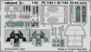 Eduard FE1164 AV-8A early KINETIC 1/48