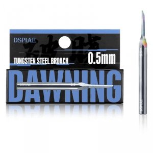 DSPIAE XPB-05 Dawning Tungsten Steel Push Broach 0.5mm / Rysik ze stali wolframowej