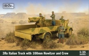 IBG 35065 3RO 3Ro Italian Truck with 100mm Howitzer and crew 1/35