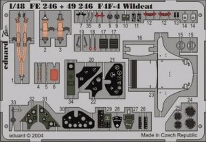Eduard FE246 F4F-4 1/48 Tamiya