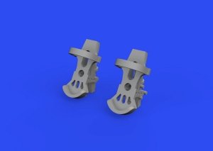 Eduard 672292 Luftwaffe rudder pedals PRINT 1/72