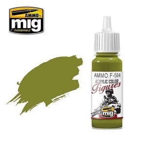 Ammo of Mig Jimenez F504 YELLOW GREEN FS-34259 17ML