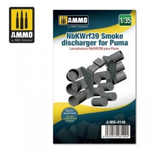 Ammo of Mig 8149 NbKWrf 39 Smoke Discharger for Puma 1/35