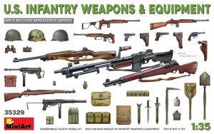 MiniArt 35329 U.S. INFANTRY WEAPONS & EQUIPMENT 1/35