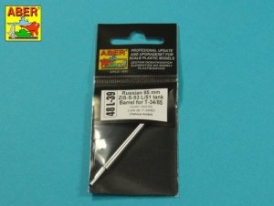Aber 48L-39 Lufa 85 mm ZiS-S-53 L/51 do czołgu T-34/85 model 43/44 1/48