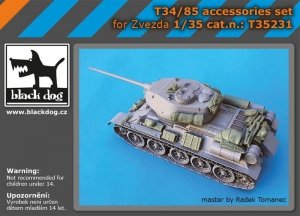 Black Dog T35231 T-34/85 accessories set 1/35