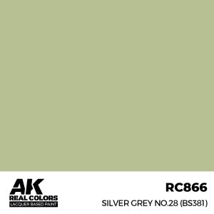 AK Interactive RC866 Silver Grey No.28 (BS381) 17 ml