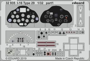 Eduard 32935 I-16 Type 29 ICM 1/32