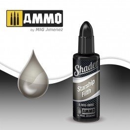 AMMO of Mig Jimenez A.MIG 0855 STARSHIP FILTH SHADER 10Ml