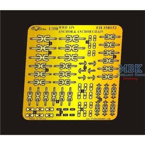 Flyhawk FH350152 WWII IJN Anchor & Anchor Chain 1/350