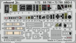 Eduard SS780 SBD-3 FLYHAWK 1/72