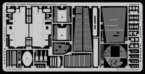 Eduard 32520 F-105G interior 1/32 TRUMPETER