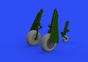 Eduard 648511 P-51D wheels diamond tread 2 1/48 EDUARD