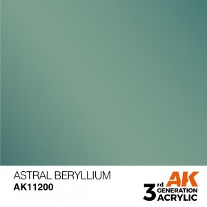 AK Interactive AK11200 ASTRAL BERYLLIUM – METALLIC 17ml