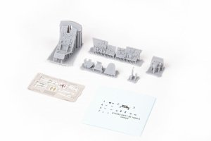 Eduard 672343 Bf 109G-4 cockpit PRINT Eduard 1/48