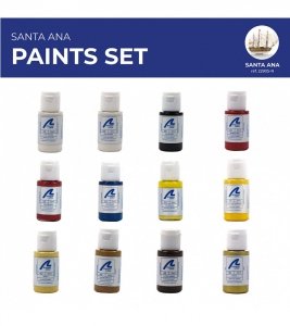 ARTESANIA LATINA 277PACK22 Zestaw farb akrylowych 12x20 ml - Santa Ana Trafalgar Edition