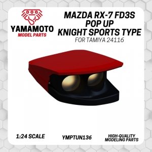 Yamamoto YMPTUN136 Pop Up Knight Sports Type for Mazda RX-7 FD3S Tamiya 1/24