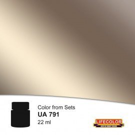 Lifecolor UA791 Spent Shell Burned Brass 22ml