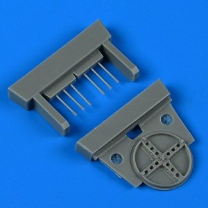 Quickboost QB49004 IA 58 Pucará maintenance cover for Kinetic 1/48