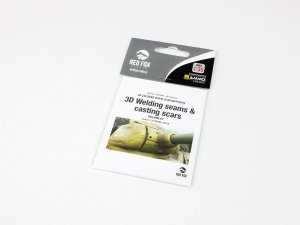 Red Fox Studio QS-35018 3D Welding seams & casting scars vol.01 1/35
