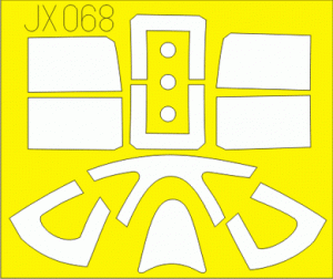 Eduard JX068 F6F-5 1/32 TRUMPETER