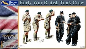 Gecko Models 35GM0022 Early War British tank crew 1/35