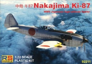 RS Models 92212 Nakajima Ki-87 II 1:72