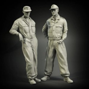 Panzer Art FI35-003 Waffen-SS cammo overall tankers set 1/35