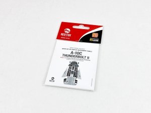 Red Fox Studio QS-32144  A-10C Thunderbolt II Updated full interior for Trumpeter 3D colored resin IP 1/32
