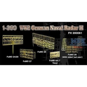 Flyhawk FH350061 WWII German Navy Radar II 1/350