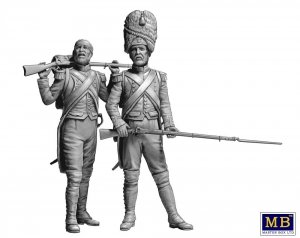 Master Box 32024 Napoleonic Wars Era. The Old Guard 1/32