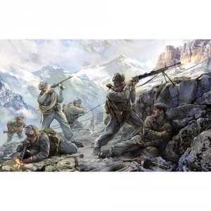 Zvezda 3606 SOVIET MOUNTAIN INFANTRY WWII 1942 1/35