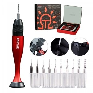 DSPIAE AT-VHDS Aluminum Alloy Hand Drill 0.3-3.2mm / wiertarka z wiertłami