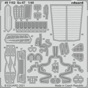 Eduard 491152 Su-57 for ZVEZDA 1/48