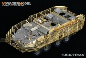 Voyager Model PE35200 Stryker M1126 w/Slat Armor (For AFV35126) include Slat Armor, Space Armor, Suspension cover 1/35
